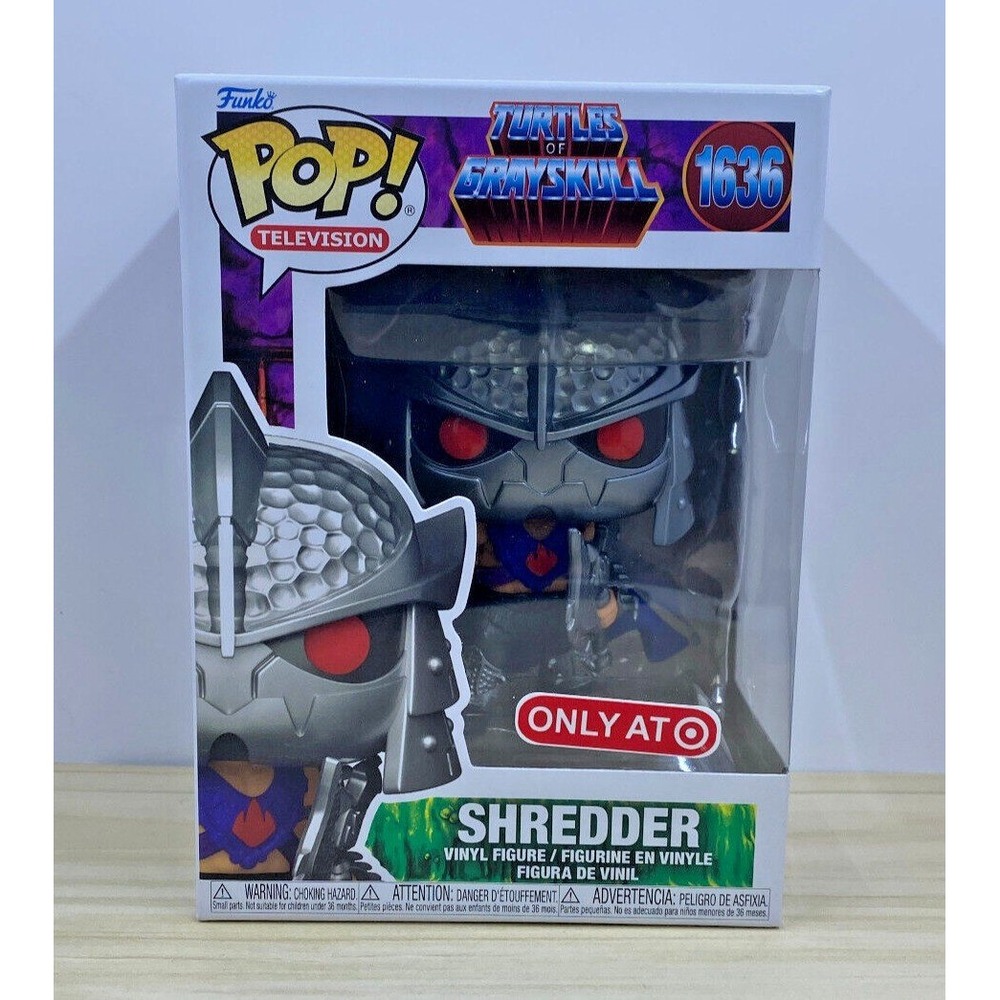 Turtles of Grayskull Shredder Pop! Vinyl Figure by Funko TMNT MOTU